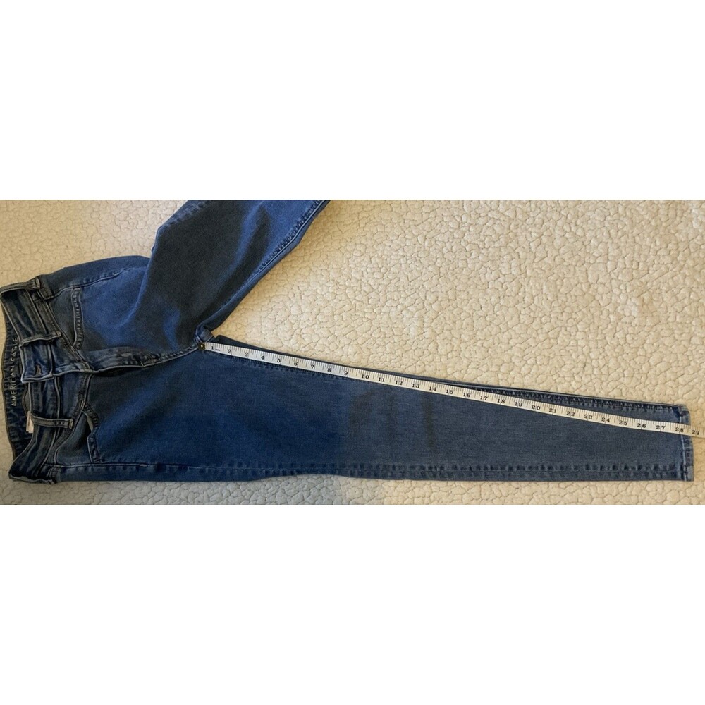 American Eagle, NE(X)T Level Stretch, Super Hi-Rise Legging, Blue, Size: 4 - Picture 6 of 6